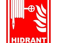 Placuta de semnalizare hidrant